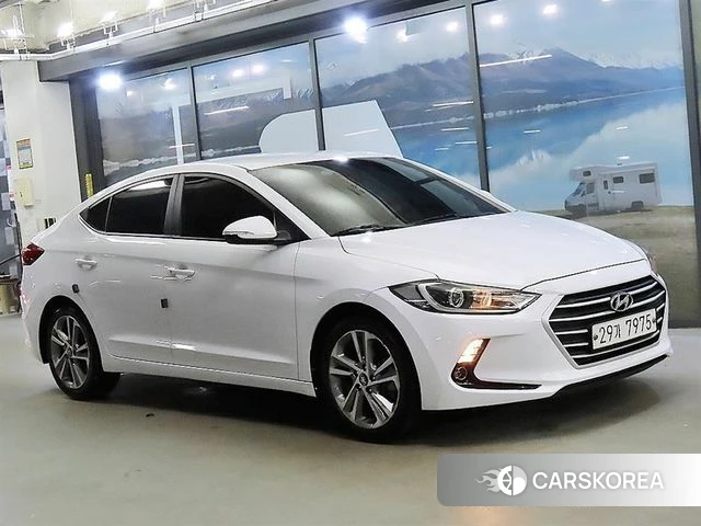Hyundai Avante AD 2018 Белый из Кореи