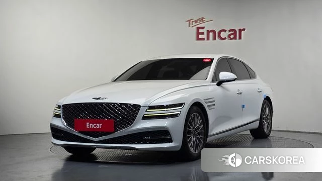 Genesis G80 (RG3) 2021 Белый из Кореи