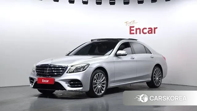 Mercedes-Benz S-Class W222 2018 Серебряный из Кореи