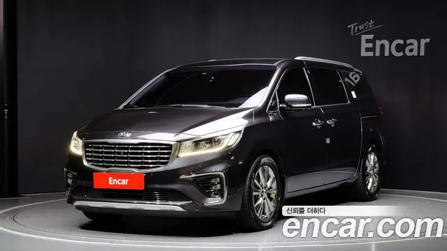 Kia The New Carnival 2019 Серый из Кореи