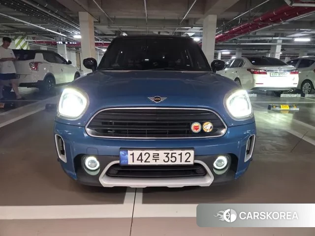 Mini Cooper Countryman 2022 Синий из Кореи