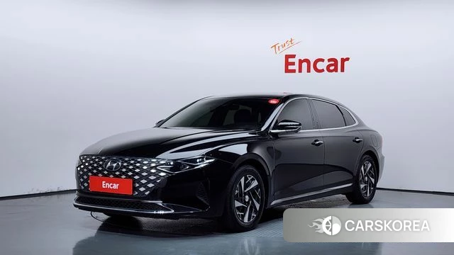 Hyundai The New Grandeur IG Hybrid 2022 Черный из Кореи