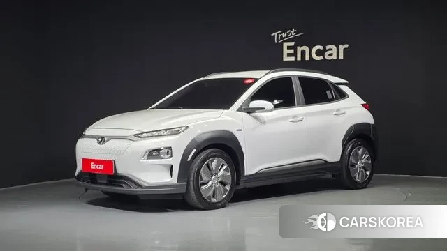 Hyundai Kona Electric 2019 Белый из Кореи