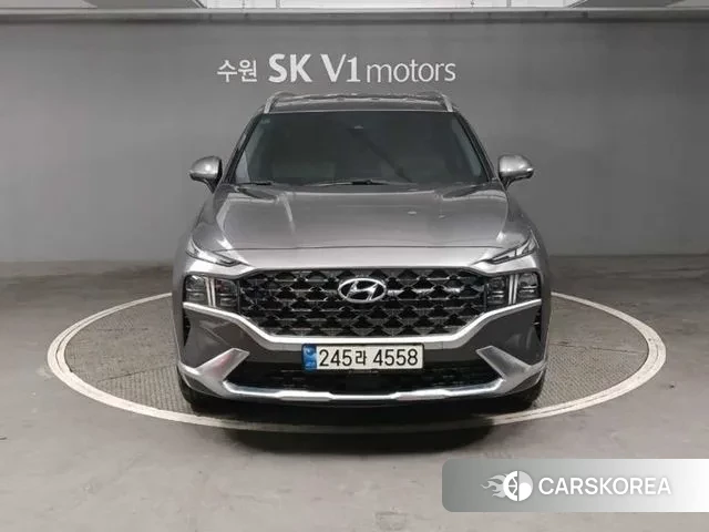 Hyundai The New Santa Fe 2021 Серый из Кореи