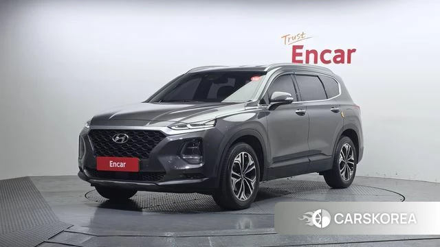 Hyundai Santa Fe TM 2018 Серый из Кореи