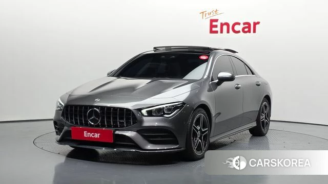 Mercedes-Benz CLA-Class C118 2022 Серебристо-серый из Кореи