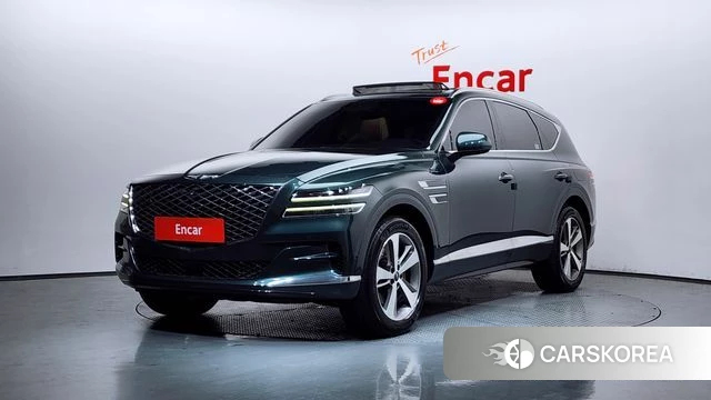Genesis GV80 2021 Темно-зеленый из Кореи