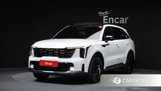 Kia The New Sorento 4th Generation 2024 Белый из Кореи