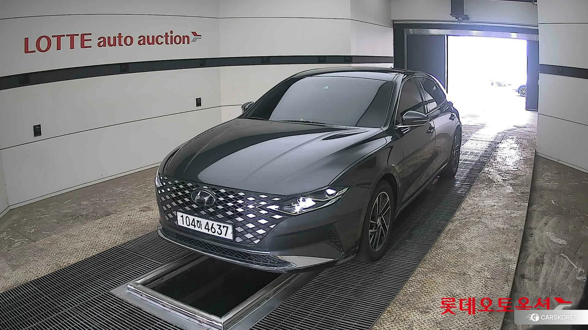 Hyundai Grandeur 2020 Nocturne Gray из Кореи