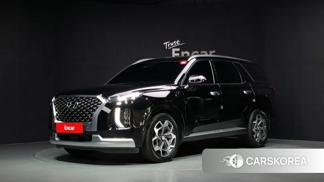 Hyundai Palisade 2021 Черный из Кореи