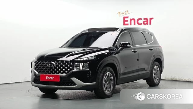 Hyundai The New Santa Fe 2022 Черный из Кореи