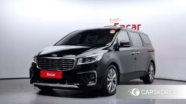 Kia The New Carnival 2018 Черный из Кореи