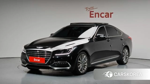 Genesis G80 2018 Черный из Кореи