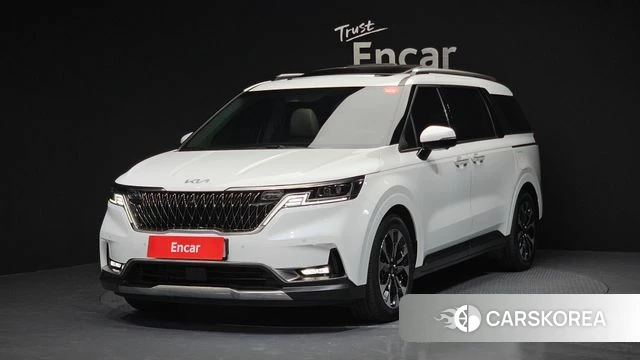 Kia Carnival 4th generation 2021 Белый из Кореи