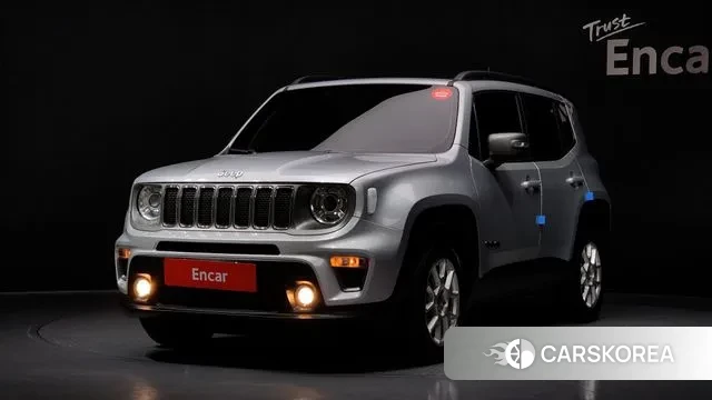 Jeep Renegade 2019 Серебряный из Кореи
