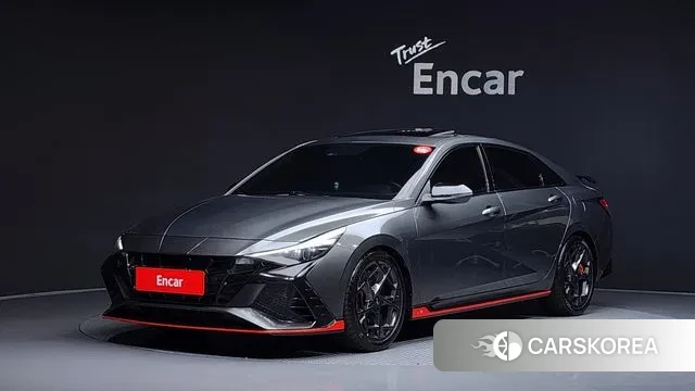 Hyundai Avante (CN7) 2022 Серый из Кореи