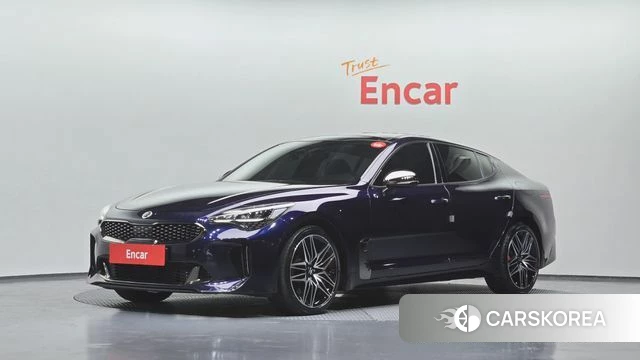 Kia Stinger Meister 2021 Синий из Кореи