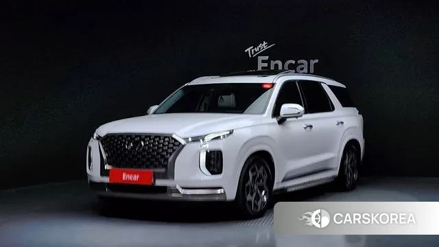 Hyundai Palisade 2021 Белый из Кореи