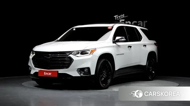 Chevrolet (GM Daewoo) Traverse 2020 Белый из Кореи