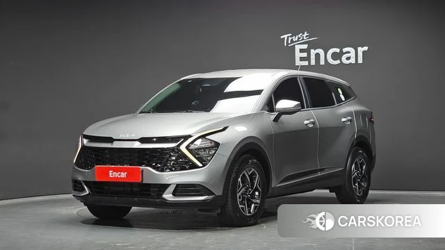 Kia Sportage 5th Generation 2023 Серебристо-серый из Кореи