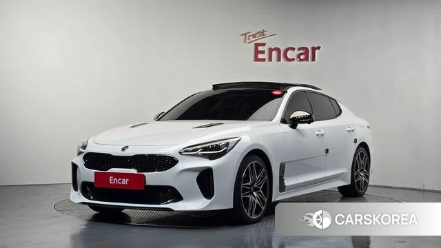 Kia Stinger Meister 2021 Белый из Кореи
