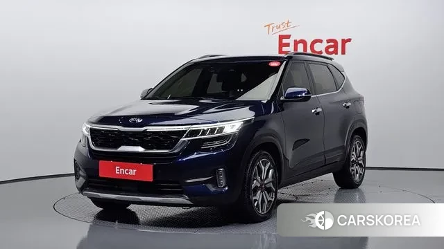 Kia Seltos 2020 Синий из Кореи