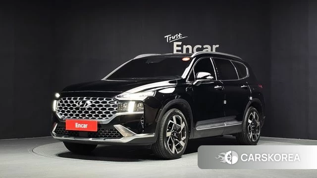 Hyundai The New Santa Fe 2021 Черный из Кореи