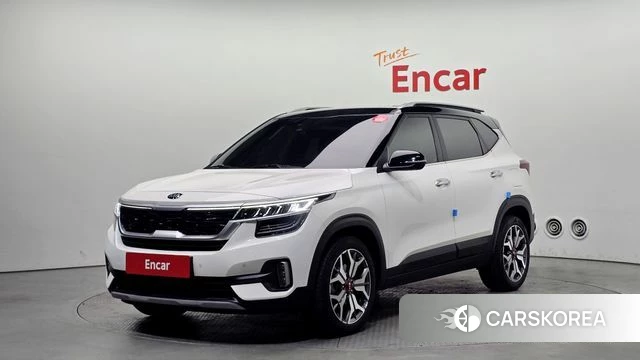Kia Seltos 2021 Белый из Кореи