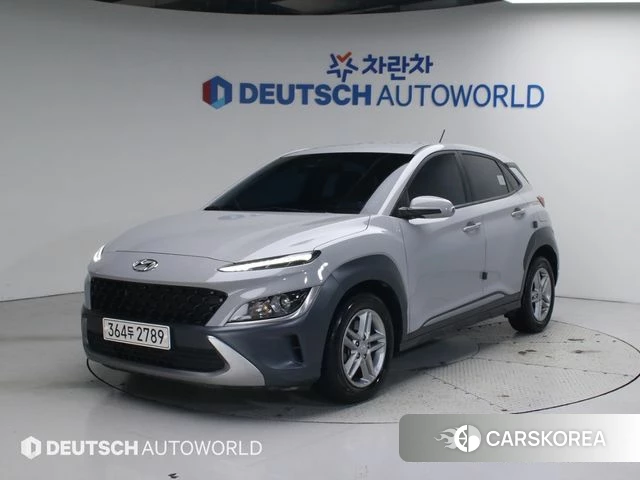 Hyundai The New Kona 2021 Серебристо-серый из Кореи