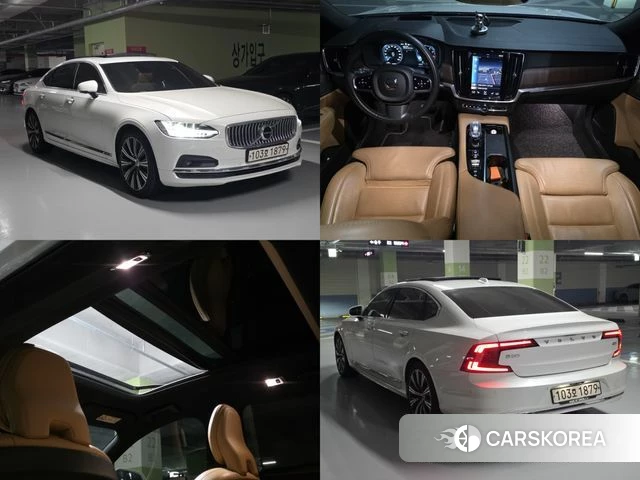 Volvo S90 2021 Белый из Кореи