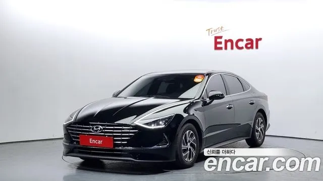 Hyundai Sonata Hybrid (DN8) 2020 Черный из Кореи