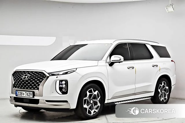 Hyundai Palisade 2022 Черный из Кореи