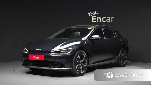 Kia EV6 2022 Синий из Кореи