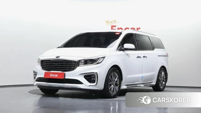 Kia The New Carnival 2018 Белый из Кореи