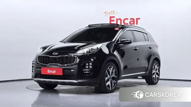 Kia Sportage 4th Generation 2018 Черный из Кореи