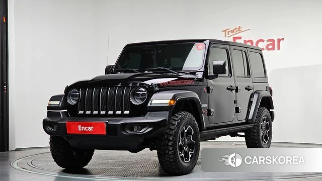 Jeep Wrangler (JL) 2020 Черный из Кореи