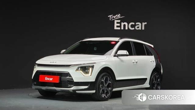 Kia Di Ol Nu Niro 2022 Белый из Кореи