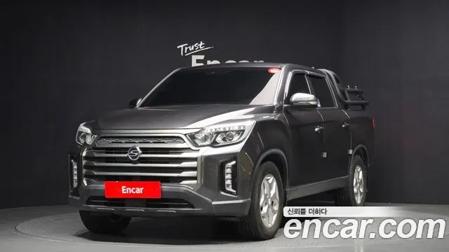 Ssangyong The New Rexton Sport 2021 Серый из Кореи