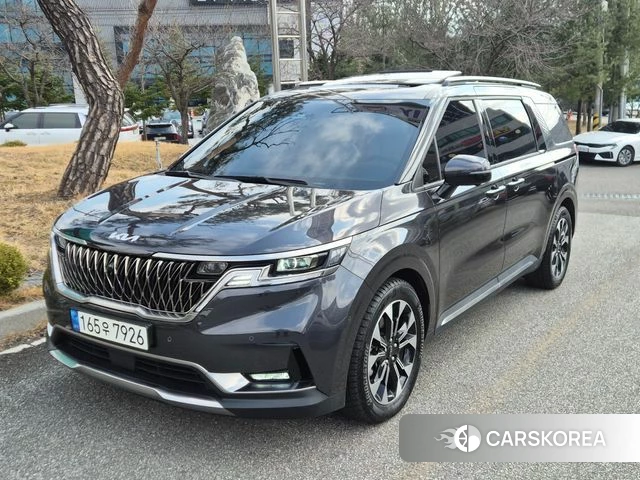Kia Carnival 4th generation 2023 Серый из Кореи