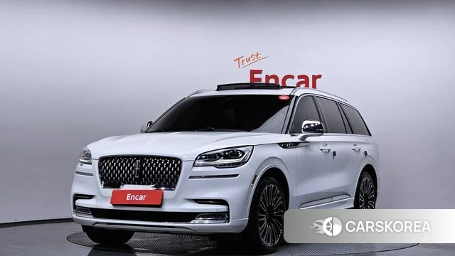 Lincoln Aviator 2nd generation 2020 Белый из Кореи
