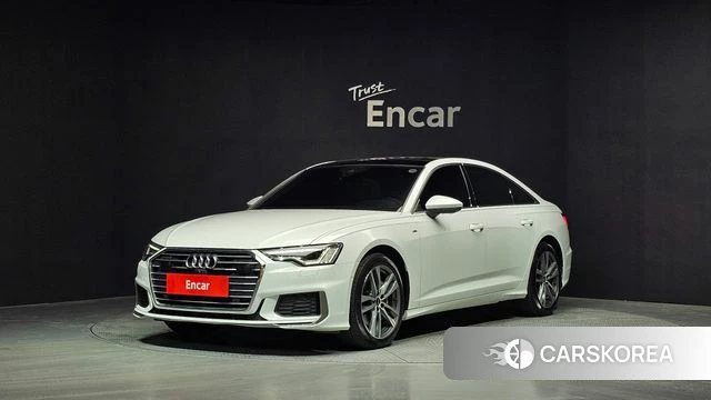 Audi A6 (C8) 2021 Белый из Кореи