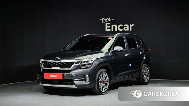 Kia Seltos 2020 Серый из Кореи