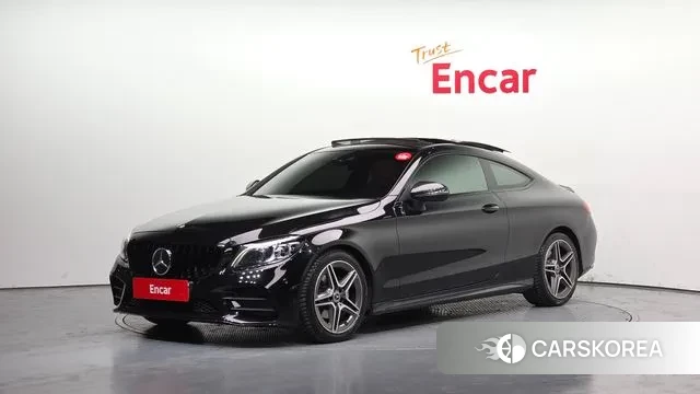 Mercedes-Benz C-Class W205 2021 Черный из Кореи