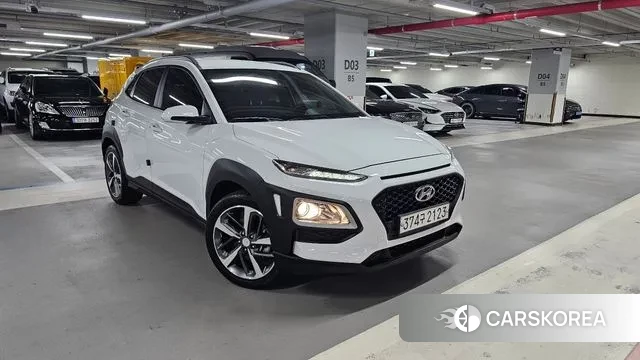 Hyundai Kona 2019 Белый из Кореи