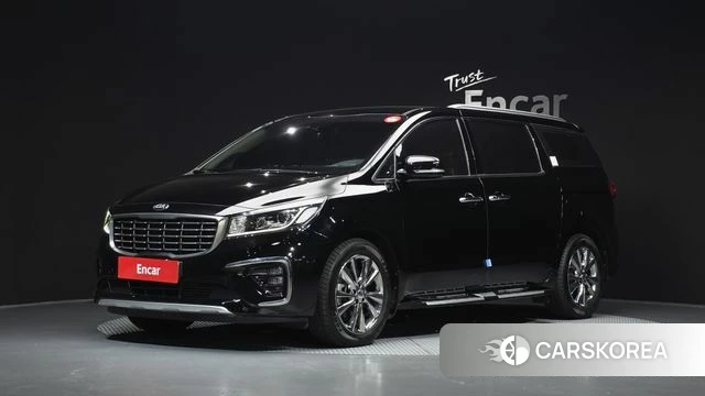Kia The New Carnival 2018 Черный из Кореи