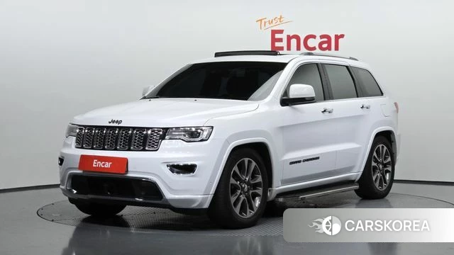 Jeep Grand Cherokee 2018 Белый из Кореи