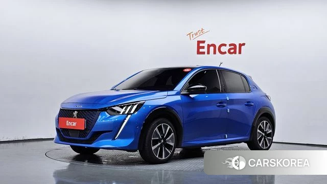 Peugeot e-208 second Generation 2022 Синий из Кореи
