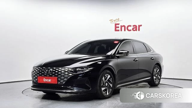 Hyundai The New Grandeur IG Hybrid 2021 Черный из Кореи