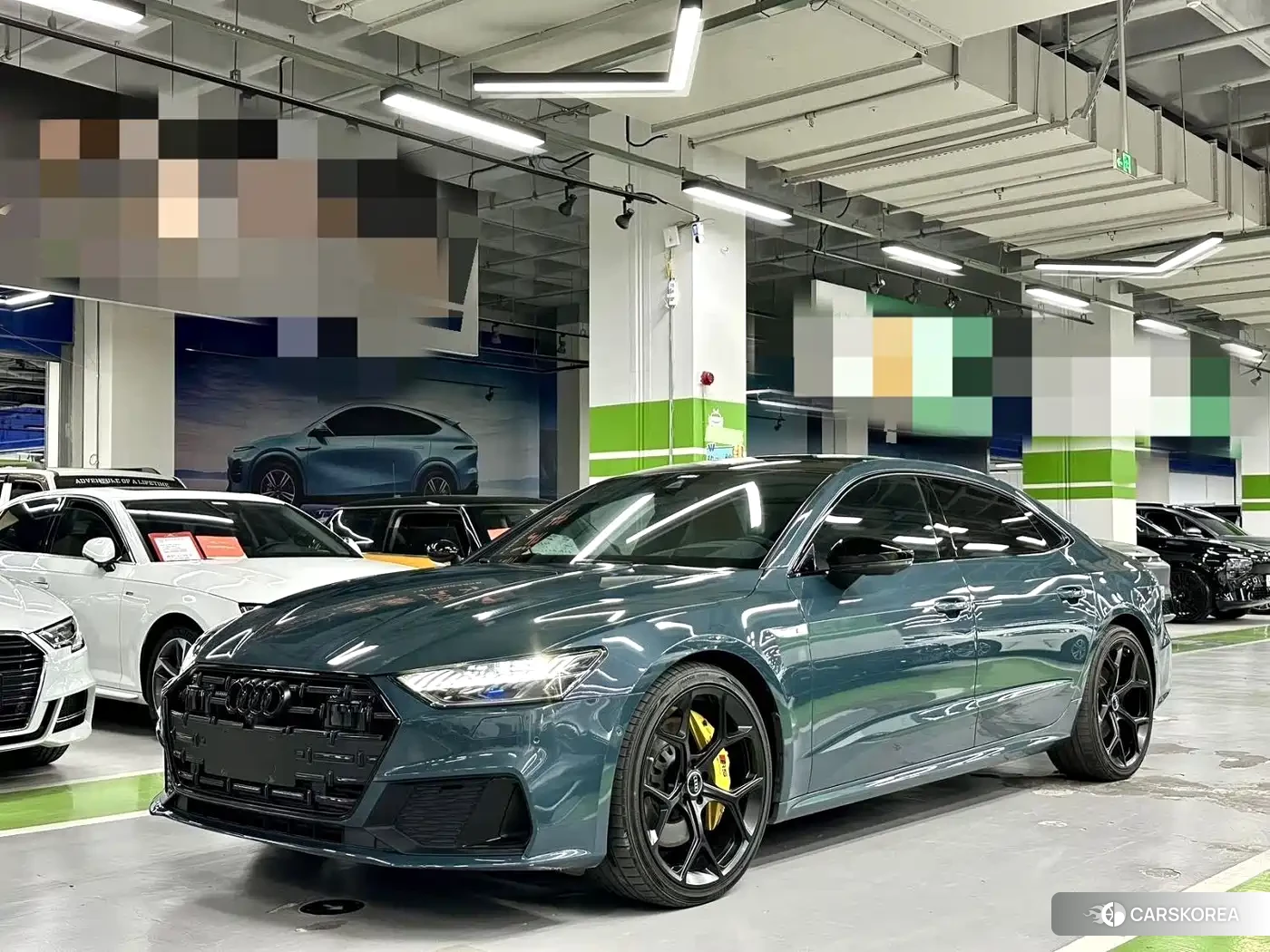 Audi A7L 2021 Синий из Китая