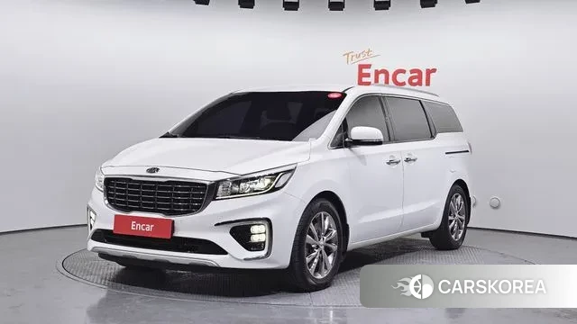 Kia The New Carnival 2018 Белый из Кореи
